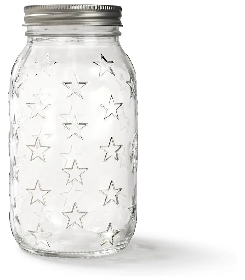 Ball Americana Glass Mason Jars, Regular Mouth, Pint (16 oz), Pack of 8