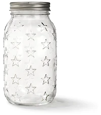 Ball Americana Glass Mason Jars, Regular Mouth, Pint (16 oz), Pack of 8