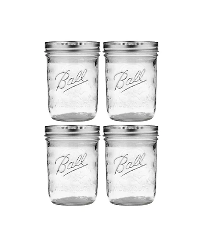 Ball Glass Mason Jar, Wide Mouth
