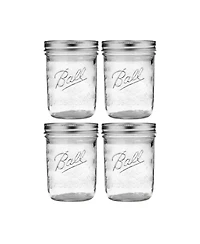 Ball Glass Mason Jar, Wide Mouth