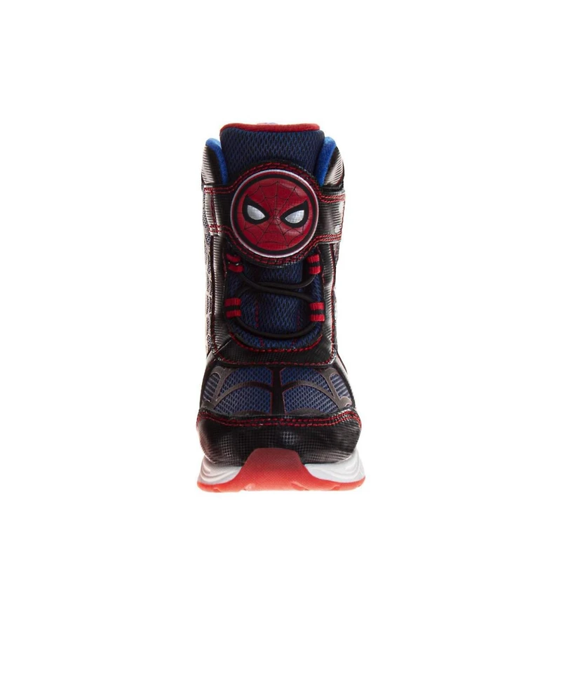 Spider-Man Big Boys Marvel SpiderMan Snow Boots Warm (Toddler/Little