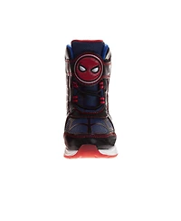 Spider-Man Big Boys Marvel SpiderMan Snow Boots Warm (Toddler/Little