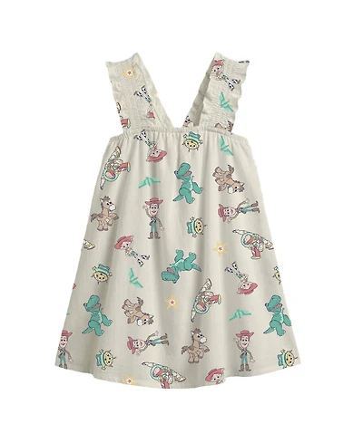 Disney Girls' 2T-6X Sleeveless Dress