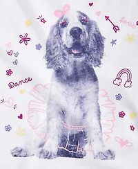 Epic Threads Girls' Xs-xl Dancing Dog T-Shirt, Macy's Exclusive