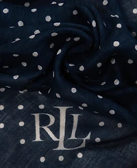 Lauren Ralph Lauren Spring Dot Square Scarf