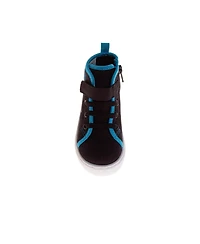 Monster Jam Canvas HighTop Sneakers Kids Durable Rugged Tread LaceUp Style Action Ankle Support