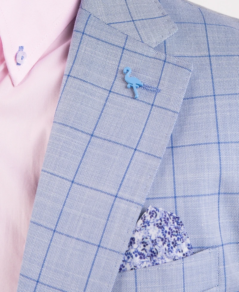 Tailorbyrd Men's Mini Windowpane Sport Coat