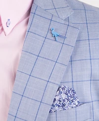 Tailorbyrd Men's Mini Windowpane Sport Coat