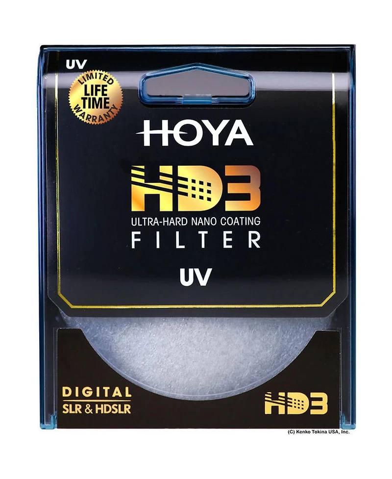 Hoya 52mm HD3 Uv and Circular Polarizer Filter Kit, Microfiber Cloth
