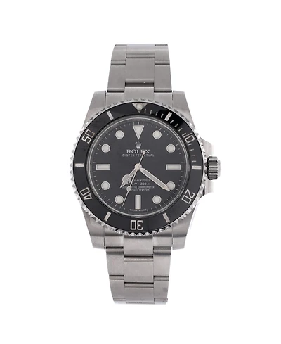 Pre-Owned Rolex Oyster Perpetual Submariner Automatic Watch in Stainless Steel and Cerachrom 40mm