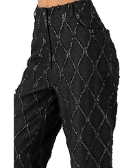 Ivonne Women's Straight-Leg Jeans with Distressed Detail