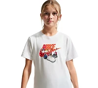 Nike Girls' 7-16 Short Sleeve Graphic T-Shirt