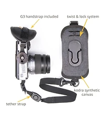 Cotton Carrier G3 StrapShot Holster for Camera with Attached Lens