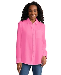 Jones New York Women's Long-Sleeve Button Down Shirt