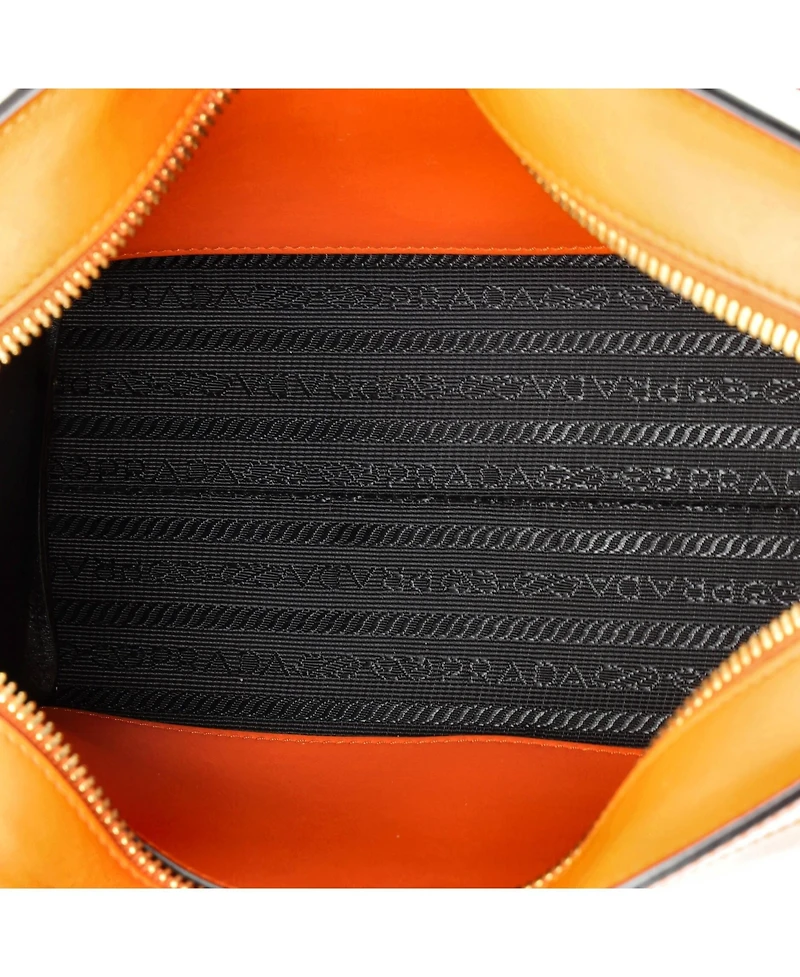 Pre-Owned Prada Bibliotheque Crossbody Saffiano Leather