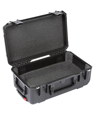 Skb iSeries 2RU Injection Molded Fly Rack Waterproof Wheeled Case