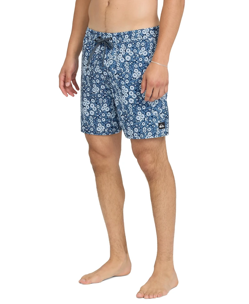 Quiksilver Men's Mix Volley Swim Trunks, 7" Inseam