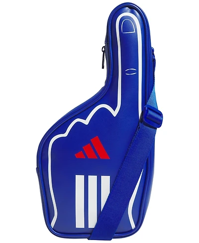 adidas Men's Finger Design Zip-Up Crossbody Bag