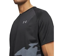 Under Armour Men's New Tech Novelty Crewneck Polyester T-Shirt