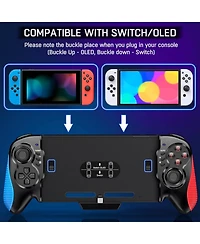 ECHTPeak Switch Controller for Switch/Switch Oled, Hall Effect One-Piece Joypad Controller, Switch Remote with Turbo and Dual Motor Vibration