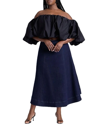Eloquii Women's Plus Bubble Top