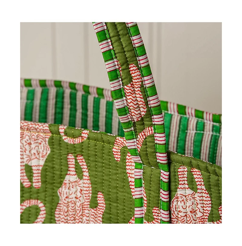 Verve Culture Quilted Feline Tote