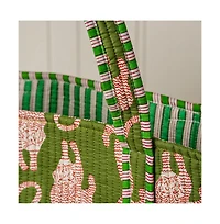 Verve Culture Quilted Feline Tote