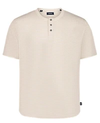 Buffalo David Bitton Men's Striped Short-Sleeve Henley T-Shirt