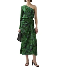 Scalpers Women's Fire Print Shirt