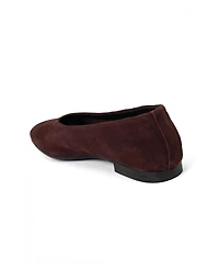 Menina Step Women's Lucrecia Suede Ballet Flat