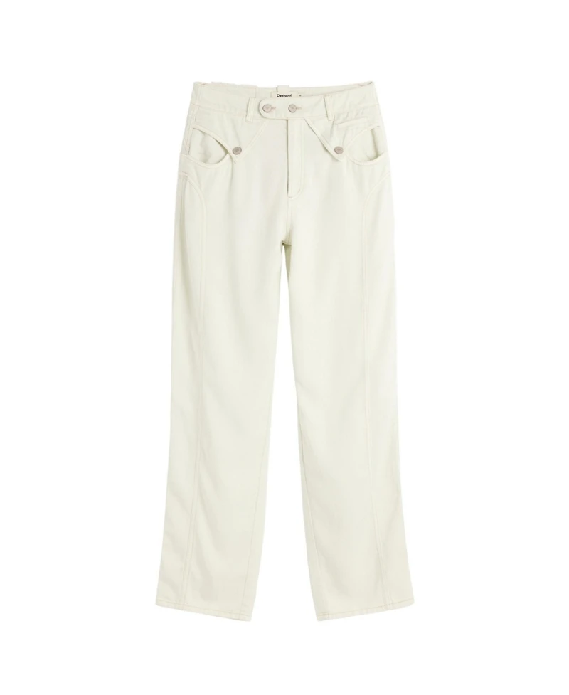 Desigual Women's Baggy Pants Buttons