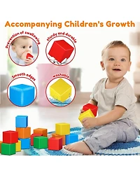 Gnuadz Magnetic Blocks Building Toys Stem Educational Montessori Gifts Ages 3-6