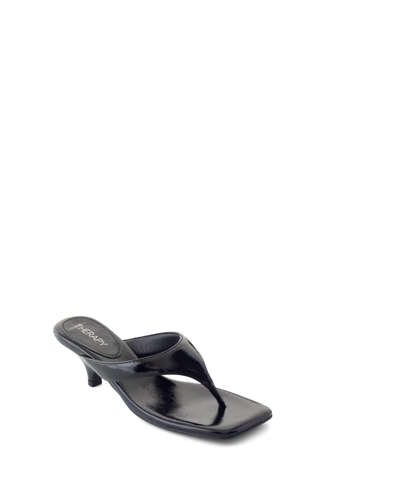 Therapy Australia Women's North Square Toe Thong Heel