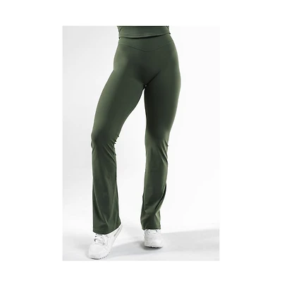 Vitality Women's Cloud Ii Flared High-Rise Trouser Pant Midnight