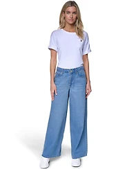 Nautica Women's Wide-Leg Relaxed-Fit Jeans