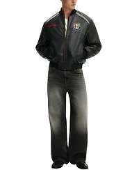 Cotton On Men's Alfa Romeo Bomber Long-Sleeve Jacket