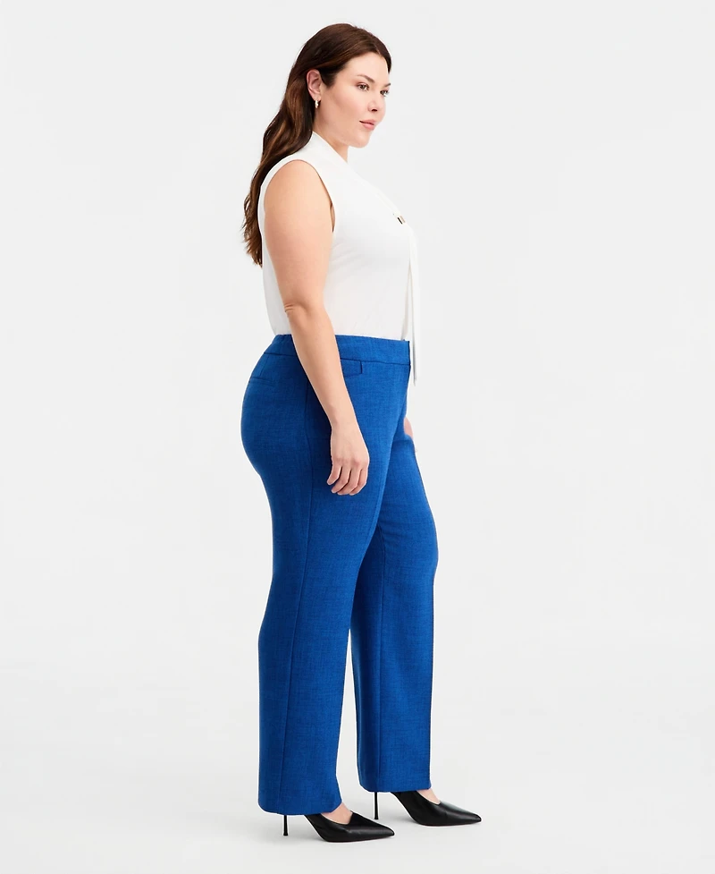 Kasper Plus L-Pocket Straight Pants