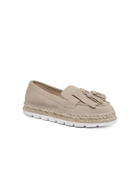 JSlides Women's Benson Suede Espadrille Loafer