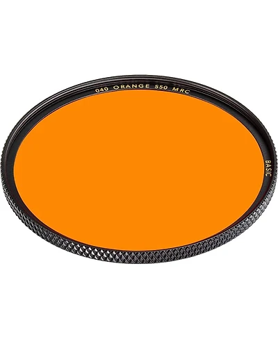 B + W 37mm Basic 040M Mrc Filter, Orange 550