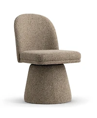 Maison Boucle Swivel Accent Chairs Set of 2, Modern Upholstered Fabric Lounge