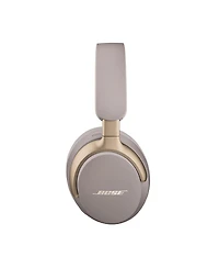 Bose QuietComfort Ultra Headphones, Sandstone with Extreme Portable Wireless Charger