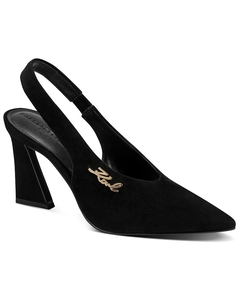 Karl Lagerfeld Paris Women's Lauryn Slingback Pumps