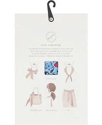 Bespoke Fashion Women's Maritime Floral Diamond Scarf