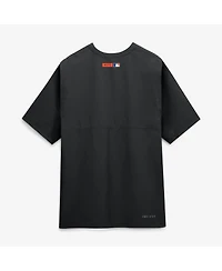 Nike Men's Black New York Mets Authentic Collection Dri-fit Quarter-Zip Windshirt