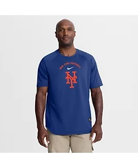 Nike Men's Royal New York Mets Authentic Collection Batting Practice Pre-Game Raglan Dri-fit T-Shirt