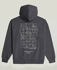 G-Star Raw Men's Back Graphic Hooded Zip Sweatshirt