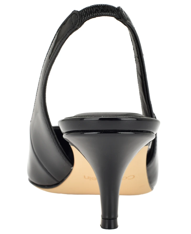 Calvin Klein Women's Emersyn Kitten Heel Slingback Pumps