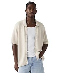 Levis Premium Men's Short-Sleeve Knit Camp Shirt