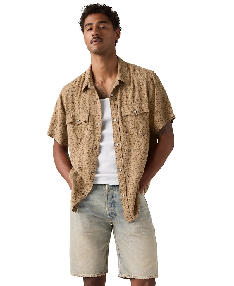 Levi's Men's Short-Sleeve Western Shirt