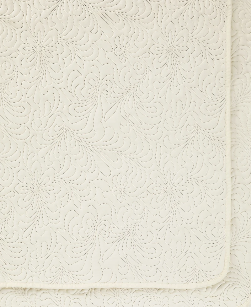 Chelsea Loft Pinsonic Floral Embossed -Pc. Quilt Set